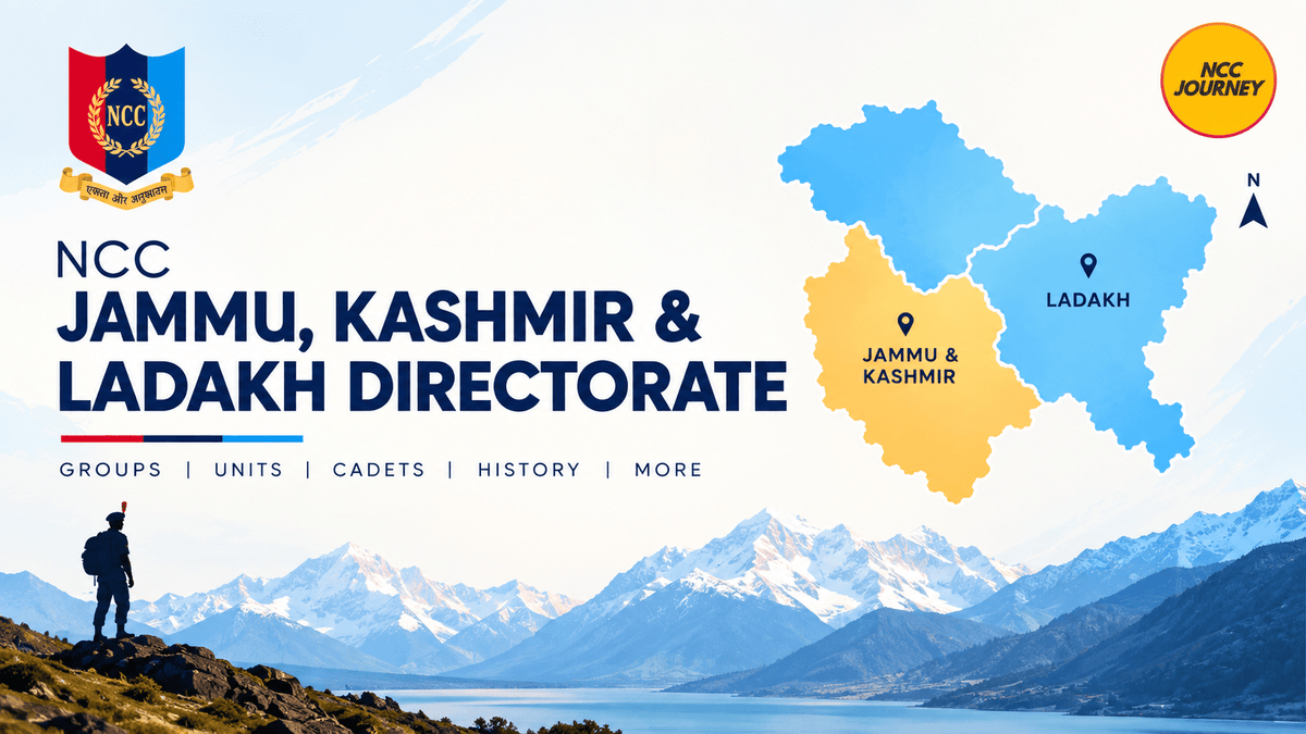 Jammu, Kashmir & Ladakh Directorate - NCC JOURNEY