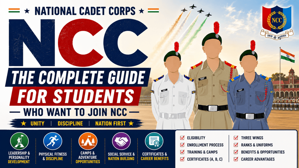 National Cadet Corps (NCC): Complete Guide for Students - NCC JOURNEY